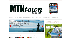 Desktop Screenshot of mtntownmagazine.com